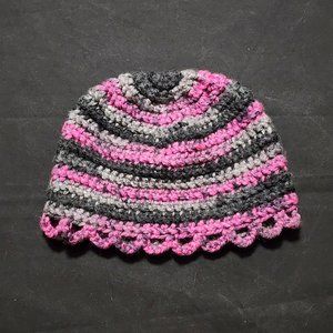 NWT Hand-Crocheted Chunky Yarn Beanie